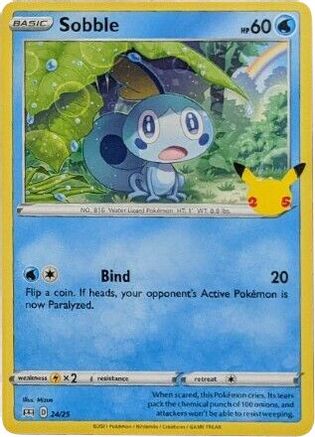 Sobble (024/25) [McDonalds 25th Anniversary Promos] - Promo