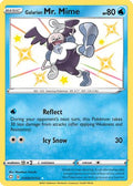 Galarian Mr. Mime (SV020/122) [Shining Fates Shiny Vault] Holofoil - Shiny Holo Rare