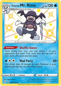 Galarian Mr. Rime (SV021/122) [Shining Fates Shiny Vault] Holofoil - Shiny Holo Rare