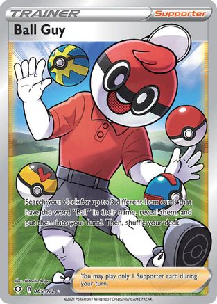 Ball Guy (Full Art) (065/72) [Shining Fates] Holofoil - Ultra Rare
