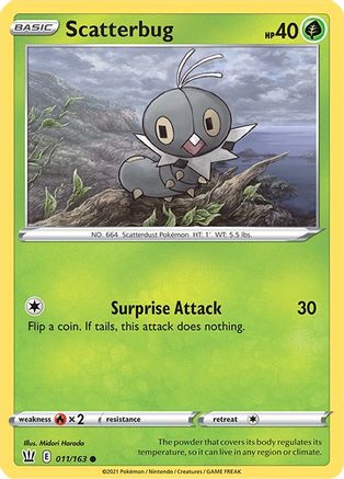 Scatterbug (011/163) [SWSH05 Battle Styles] - Common
