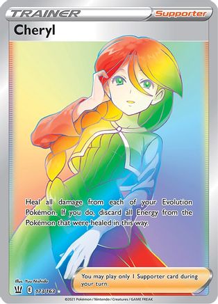 Cheryl (Secret) (173/163) [SWSH05 Battle Styles] Holofoil - Secret Rare