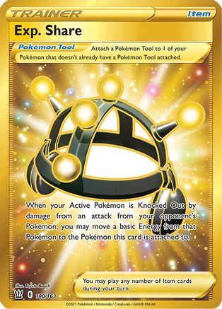 Exp. Share (Secret) (180/163) [SWSH05 Battle Styles] Holofoil - Secret Rare