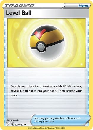 Level Ball (129/163) [SWSH05 Battle Styles] Reverse Holofoil - Uncommon