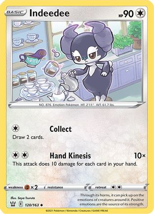 Indeedee (120/163) [SWSH05 Battle Styles] - Uncommon