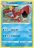 Crawdaunt (039/163) [SWSH05 Battle Styles] Reverse Holofoil - Uncommon