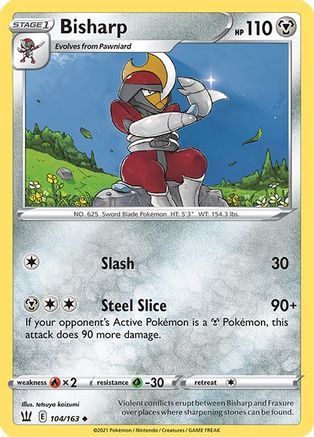 Bisharp (104/163) [SWSH05 Battle Styles] - Uncommon