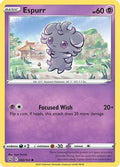 Espurr (060/163) [SWSH05 Battle Styles] Reverse Holofoil - Common