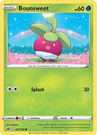 Bounsweet (013/198) [SWSH06 Chilling Reign] - Common