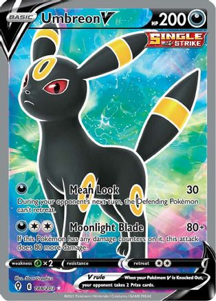 Umbreon V (Full Art) (188/203) [SWSH07 Evolving Skies] Holofoil - Ultra Rare