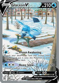 Glaceon V (Alternate Full Art) (175/203) [SWSH07 Evolving Skies] Holofoil - Ultra Rare