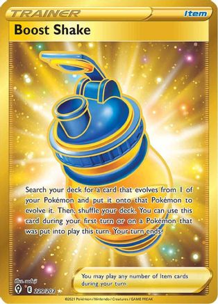 Boost Shake (Secret) (229/203) [SWSH07 Evolving Skies] Holofoil - Secret Rare