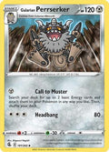 Galarian Perrserker (181/264) [SWSH08 Fusion Strike] Reverse Holofoil - Uncommon