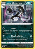 Galarian Obstagoon (161/264) [SWSH08 Fusion Strike] Holofoil - Holo Rare