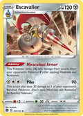 Escavalier (101/172) [SWSH09 Brilliant Stars] Reverse Holofoil - Rare