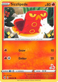 Sizzlipede (#1 Cinderace Stamped) (46/264) [Battle Academy 2022] - Promo