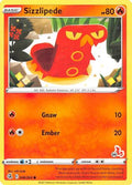 Sizzlipede (#56 Cinderace Stamped) (46/264) [Battle Academy 2022] - Promo