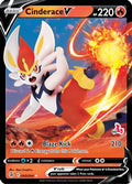 Cinderace V (#60 Cinderace Stamped) (043/264) [Battle Academy 2022] Holofoil - Promo