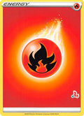Fire Energy (#12 Cinderace Stamped) [Battle Academy 2022] - Promo