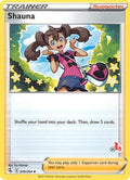 Shauna (#21 Cinderace Stamped) (240/264) [Battle Academy 2022] - Promo