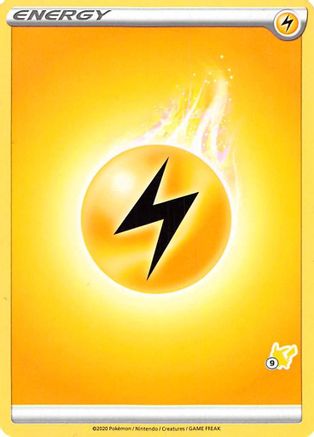 Lightning Energy (#9 Pikachu Stamped) [Battle Academy 2022] - Promo