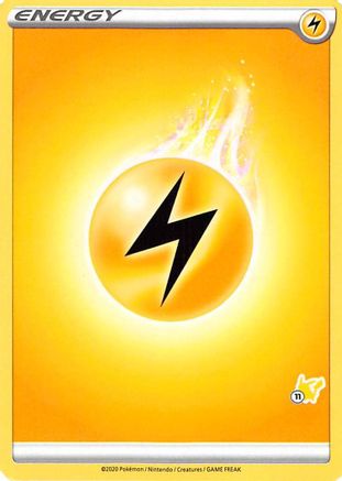 Lightning Energy (#11 Pikachu Stamped) [Battle Academy 2022] - Promo
