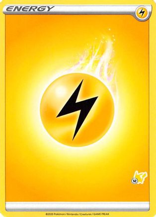 Lightning Energy (#12 Pikachu Stamped) [Battle Academy 2022] - Promo