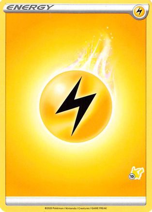 Lightning Energy (#19 Pikachu Stamped) [Battle Academy 2022] - Promo