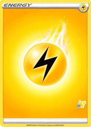 Lightning Energy (#27 Pikachu Stamped) [Battle Academy 2022] - Promo