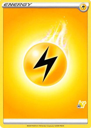 Lightning Energy (#43 Pikachu Stamped) [Battle Academy 2022] - Promo