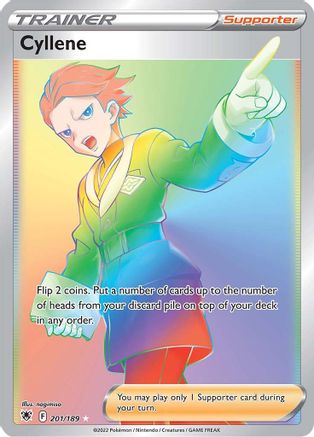 Cyllene (Secret) (201/189) [SWSH10 Astral Radiance] Holofoil - Secret Rare