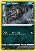 Alolan Rattata (041/78) [Pokemon GO] Reverse Holofoil - Common