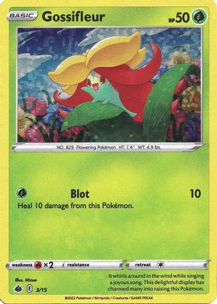 Gossifleur (003/15) [McDonalds Promos 2022] Holofoil - Promo