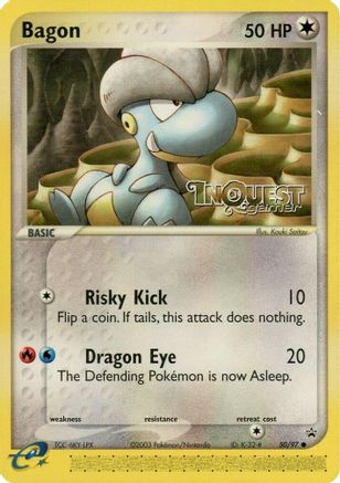 Bagon (InQuest Gamer) (50/97) [Nintendo Promos] - Promo