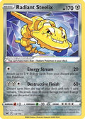 Radiant Steelix (124/196) [SWSH11 Lost Origin] Holofoil - Radiant Rare