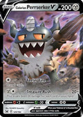 Galarian Perrserker V (129/196) [SWSH11 Lost Origin] Holofoil - Ultra Rare