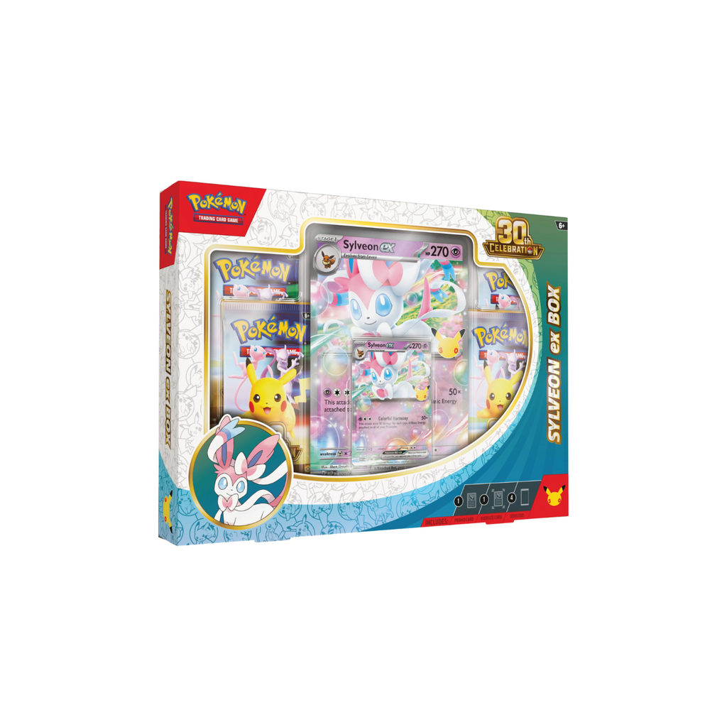 Pokemon - 30th Celebration Sylveon ex Box