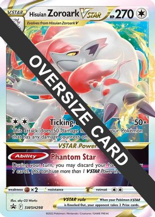 Hisuian Zoroark VSTAR - SWSH298 (SWSH298) [Jumbo Cards] Holofoil - Promo