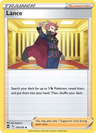 Lance (159/195) [SWSH12 Silver Tempest] Reverse Holofoil - Uncommon