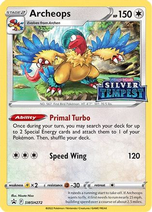 Archeops (Prerelease) (SWSH272/307) [SWSH Sword & Shield Promo Cards] Holofoil - Promo
