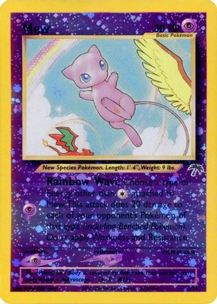Mew (001/18) [Southern Islands] Reverse Holofoil - Promo