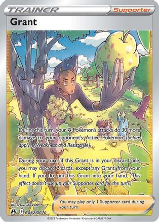 Grant (GG62/70) [SWSH Crown Zenith Galarian Gallery] Holofoil - Ultra Rare