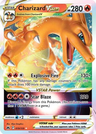 Charizard VSTAR (019/159) [SWSH Crown Zenith] Holofoil - Ultra Rare