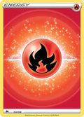 Fire Energy (Texture Full Art) (153/159) [SWSH Crown Zenith] Holofoil - Ultra Rare