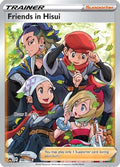 Friends in Hisui (Full Art) (148/159) [SWSH Crown Zenith] Holofoil - Ultra Rare