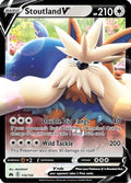 Stoutland V (116/159) [SWSH Crown Zenith] Holofoil - Ultra Rare