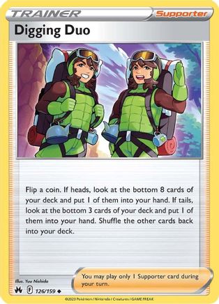 Digging Duo (126/159) [SWSH Crown Zenith] - Uncommon