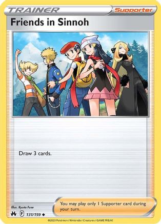 Friends in Sinnoh (131/159) [SWSH Crown Zenith] - Uncommon