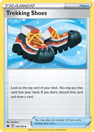 Trekking Shoes (145/159) [SWSH Crown Zenith] Reverse Holofoil - Uncommon
