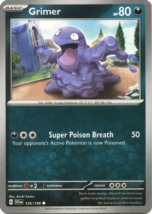 Grimer (126) [SV01 Scarlet & Violet Base Set] - Common
